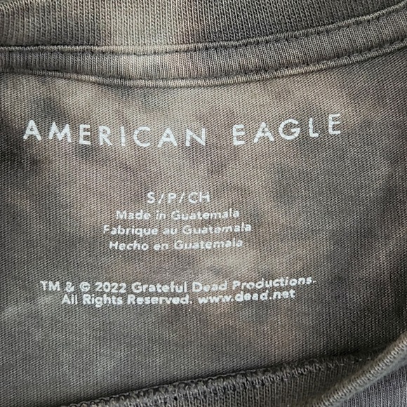 American Eagle Grateful Dead Summer Tour 1987 Tie Dye T Shirt Mens Size Small - Picture 3 of 7